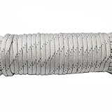 Nylon-Seil Fallschirmschnur, 20ft-328ft Reflektierendes Paracord-Seil, Durchmesser 4 mm, for Überleben, Fallschirmschnur, Lanyard, Camping, Klettern, Campingseil, Wandern, Wäscheleine-C8-328ft