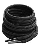 Gendewiner 1 Paar 100/120/130/140/150/160/180 cm Schwarz schnürsenkel Kaufen Runde Dicke Wanderschuhe Schuhbänder Für Lowa Salomon Arbeitsschuhe Converse Asics Nike air Sportschuhe Dr martens