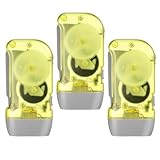 Cabilock 3 Stück Handkurbel Taschenlampe Batterielose Notfall LED Taschenlampe Tragbar Robust Handbetriebene Survival leuchte für Outdoor Camping Auto und Heimgebrauch Zufällige Farbe