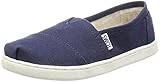 TOMS ALPARGATA Espadrille Canvas Unisex Kinder,NAVY, 34 EU