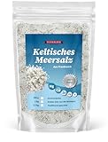 Feinwälder® 1kg Keltisches Graues Meersalz - Handgeerntet, Mineralstoffreich & Unraffiniert - Grobes Keltensalz perfekt für die Küche, Vegan & Glutenfrei, Ideal zum Würzen - Celtic Sea Salt, Meer-Salz