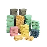 80 x INOVATEC Holz Unterlegplatten 60 x 40 x 1-20 mm Montage Fenster Tür Abstandshalter Plättchen