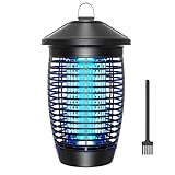 PALONE Insektenvernichter Elektrisch, Mückenfalle 20W 4500W UV Mückenlampe Mückenschutz, Fliegenfalle Elektrisch Fliegenfänger Insektenfalle Ungiftig Geruchsneutral für Innen und Traufe