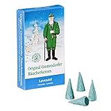 Nature Parts Crottendorfer Räucherkerzen, Räucherduft Lavendel (24 Stück/Pkg.)