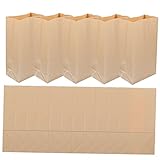 NAMOARLY 20 Stück Aufbewahrung beutel für Obst und Gemüse Gemüseeinkaufstüten Lebensmittelpraxisbeutel sandwichtüte butterbrotbeutel obst einkaufstüten Aufbewahrungsbeutel aus Kraftpapier