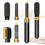 Swetfela Hair Styler Set, Airstyler 5 In 1 Mit Rundbürstenföhn Haarstyler Warmluftbürste Thermal Brush Airflow Lockenstab Automatisch, Volumen Föhnbürste,Für Glätten, Trocknen, Volumen, Locken