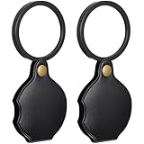 2 Stück Taschenlupe, 20-Fache Lupe klein, Faltbare Lupen, Tragbare Handlupe mit Lederschutzhülle, für Senioren Kinder zum Trichome, Lesen, Bücher, Zeitungen, Karten, Schmuck, Reparatur, Basteln