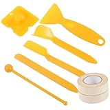 NUOBESTY 1 Satz Werkzeugset Zum Abdichten Abdichtwerkzeuge Verstemmungswerkzeuge Versiegelung Baddichtstreifen Schlauk -glättungswerkzeug Boden Badezimmerdichtmittel Universal- Plastik