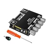 Feriany Audio-Verstärkerplatine Bluetooth 50W×2+100W 2.1 Kanal mit Höhen- und Bassregelung DIY Lautsprecher Heimkino