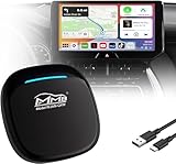 MMB CarPlay Ai Box MMB MAX 4.0 2024 Neuestes Android 13.0 QCM 6125 8-Core 8+128GB Hochleistungs-Streaming-Gerät mit Netflix/YouTube/APP Store Car Play Ai Box unterstützt HDMI-Ausgang und SIM-Karte