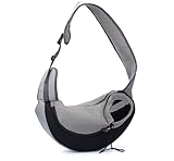 PETEMOO Tragbar Haustier Hunde Katzen Welpen Umhängetasche Reise Träger Schulter Beutel Atmungsaktiv Mesh Transporttasche