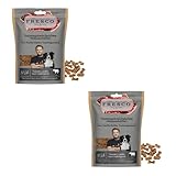 Fresco Martin Rütter Trainingsknöchelchen Wasserbüffel | Doppelpack | 2 x 150 g | Ergänzungsfuttermittel für Hunde | Natürlicher Monoproteinsnack aus reinem Wasserbüffelfleisch