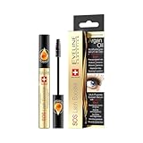 Eveline Cosmetics - Wimpernserum, Lash Serum, SOS Lash Booster 5 in 1, Wimpernwachstumsaktivator & Nährende Basis, Kontaktlinsenfreundlich, 10ml, Wimpern Serum Schnell Wachstum