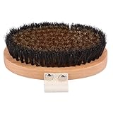 Körperbürste mit Feinen Kupferdrähten Trockenbürste Holz Körperbürste Naturborsten Trockenbürste Körper für Lymphdrainage Anti-Cellulite-Massage Stressabbau Verbesserte Durchblutung