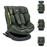 Kikka boo Kindersitz i-Defend i-Size (40-150cm) Isofix, 360 Grad Drehung, SPS grün