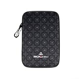 WheatThrive Paddeltasche mit Reißverschluss, entworfen, um zwei Schläger und drei Bälle sicher zu halten