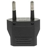 Hohopeti Europäischer Reiseadapter Kupferstecker US zu Eu Schuko Kompatibel Kompakter Langlebiger für Internationale Geschäftsreisen und Urlaub