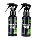 VALICLUD 2Stücke Autopflege Renovierungsmittel für Kunststoff Leder Einfach zu Bedienen Ölfrei Schnelltrocknend Langanhaltende Pflege und Schutz für Ihr Fahrzeug