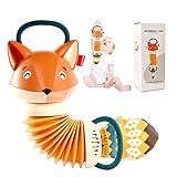 MLRYH Fuchs Akkordeon Babyspielzeug,Frühe Entwicklung Pädagogisches Säuglingsmusikspielzeug Akkordeon Musikinstrument, Cartoon Niedlicher Handgriff Babyspielzeug Lernspielzeug Geschenk (Fuchs)
