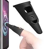 Vilbocr Silikon-Finger-Eingabestift für iPhone-Stifte Touchscreen, Handy, geeignet für iPhone/iPad/Android-Tablets, kompatibel mit allen Touchscreens (L)
