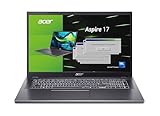 Acer Aspire 17 (A17-51GM-70LZ) Laptop | 17,3' FHD IPS Display | Intel Core 7 150U | 16 GB RAM | 1 TB SSD | NVIDIA Geforce RTX 2050 | Windows 11 | QWERTZ Tastatur | grau