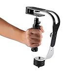 Gimbal Stabilizer Handheld Videostabilisator Schwebestativ inkl Gegengewichten Zubehör Kamerastabilisator Handheld Video Stabilisator mit Aluminiumlegierung Und Rutschfester Griff