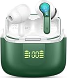 Ordtop Bluetooth Kopfhörer, 2025 Kopfhörer Kabellos Bluetooth, 50 Std Tiefer Bass 3D Stereo Wireless Earbud, 4 ENC Noise Cancelling Mic, in-Ear Ohrhörer Sport mit IP7 Wasserdicht, 3g USB-C Headphones
