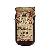 Karamellisierte Zwiebel aus Tropea Calabria IGP - Typisch kalabrische Produkte - Handwerkliche Gourmet-Sauce - Perfekt zu Käse - Hergestellt in Italien - Vatikanische Köstlichkeiten von Tropea - 230gr