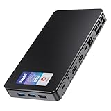 MeLE Mini-PC Overclock4C N100 (bis zu 3,4 GHz) mit Windows 11 Pro Alder-Lake 12. Gen. 32 GB RAM, 512 GB Speicher, Mini-Desktop-Computer, Dreifach-Bildschirm, USB-C Multifunktional