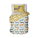 Rapport Bettbezug, Polycotton, Ocker, Einzelbett