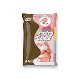 PASTRY COLOURS, Fondant Braun, Tortendeko, Verformbare und Leicht zu handhabende Zuckerpaste, Ideal für Kuchen und Deko, SugarPastry, 250 Gr