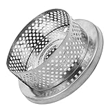 GALPADA Edelstahl Filterabdeckung für Tauchpumpe Feinmaschiges Sieb mit Robustem Netz Passend Effiziente Schmutzfiltration für Wasserpumpe und Pool Langlebiger Schutz für Pumpenbasis