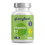 Vitamin K2 MK-7 200µg - 200 vegane Tabletten - Premium K2VITAL® K2-MK7 Menachinon 99,7+% All-Trans - Laborgeprüft und ohne Zusätze in Deutschland hergestellt