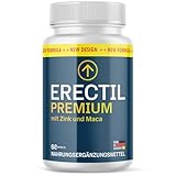 Erectil Wunder Premium Kapseln | Kraft für aktive Männer | Einfach anzuwenden | 60 Kapseln