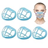 TOYMIS 5-teilige 3D-Halterung, Innerer Silikon-Stützrahmen(Blau)