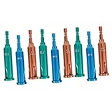 Lurrose 5 Sätze Kabelabisolierer Strippen Drahtwerkzeug Werkzeug Zum Verdrehen Von Drähten Bohrerdraht Drahtbohrer Streifen Draht Für Bohrer Runden Universal- Rostfreier Stahl 3 Stück * 5