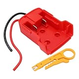 Batterie Adapter 18V Dock Stroms Teck verbinder mit 12 AWG Draht robotik DIY Zubehör