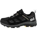 Jack Wolfskin Herren Vojo 3 Texapore Low M Outdoorschuhe, Black/Burly Yellow XT, 44 EU