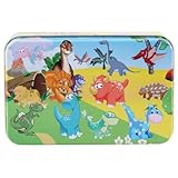 Weihnachtspuzzle, einfaches Kinderpuzzle, Geschenk, Geburtstag, Familie, Nacht, Urlaub, Party, interaktive Gehirnentwicklung, pädagogische Dekoration, Eisen-Box im Lieferumfang enthalten