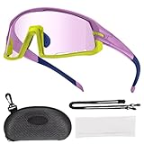 Janurium Fahrradbrillen, Fahrradsonnenbrillen, Mountainbike-Brille, Farbwechselnde Fahrradbrille für Männer und Frauen, Mountainbike-Sonnenbrille, Fahrradfahren