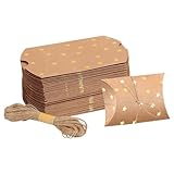 Bastelpapier-Süßigkeiten-Boxen | Bastelpapier-Aufbewahrungsbox – Goldstern-Muster, leer, befüllbar, Weihnachtsschokoladenverpackungsbox für den Urlaub