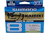 Shimano Kairiki 8, 300 m