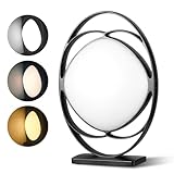 Tageslichtlampe 15000 Lux, Tageslichtleuchte mit 3 Farbtemperaturen 5 Helligkeitsstufen, Simulation von Tageslicht, UV-freie LED Tageslichtlampen, Touch-Control Sonnenlicht Lampe, Vollspektrumlampe