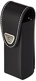 Victorinox Drehclip-Gürteletui mit Gürtelschlaufe, Zubehör für Taschenmesser, Klappmesser, Accessoires, Hülle, Leder, schwarz