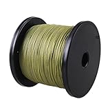 Kompatibel mit 8-strängigen, 500 m Langen, 100 lb, 130, 150, 200, 250, 300 geflochtenen Angelschnüren, Multifilament-Angeldraht(Army Green,300LBS 1.00MM)