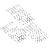 SEWOART 18 Stück 18 Stück Sofafeder Reparaturset 60cm aus Metall Hochelastische Ersatzfedern für Relaxsessel und Polstermöbel Geräuschlose Sofareparatur für Couch und Schaukelstuhl