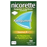 Nicorette 2 mg freshfruit Kaugummi 2 x 105 Stück