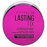 Maybelline New York Fixier-Puder, Lasting Fix Loose Setting Powder, Mattierend und langanhaltend, Transparent