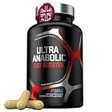 Ultra Anabolic Testo-Booster für Männer – Natürliche Testosteron-Kapseln zur Unterstützung von Muskelaufbau, Energie & Libido – Magnesium-Zink Testo Balance Formula, 90 vegane Testosterone Kapseln