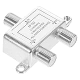 HOLIDYOYO Koaxialkabel Verteiler Fach Mhz Frequenz Splitter Tv Signalverstärker Kompatibel mit Kabel Tv Zubehör Langlebig und Praktisch